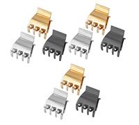 Didiseaon 9pezzi Mollettone Per Metallo Clip Piccole Per Oro e Per Donne e Ragazze Accessori Per Stile e Speciali