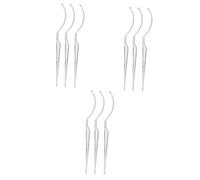 Didiseaon 9pezzi Strumento Per Applicazione Extension Ciglia Supporto Display Per Ciglia Finte Bianco Adatto Per Uso Professionale e Domestico Facile Da Secondo La Forma Occhio