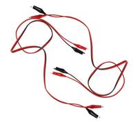 Didiseaon a con Filo Collegamento Cavo per Test Elettrici a Doppia Testa 2 con Clip per Esperimenti e Elettrici