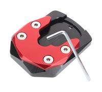Didiseaon Accessori Moto Leggeri in Lega di Alluminio per Scooter e Bici Elettriche, Kit Prolunga Cavalletto Laterale Regolabile, Ricambio Piastra Estensore per Supporto Moto