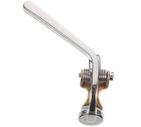 Didiseaon Accessorio di Ricambio per Trombone Watergate con Chiave di Scarico in Nichelato e Sughero Resistente, Supporto per Valvola Drenante, Compatibile per Strumenti a Fiato da Banda
