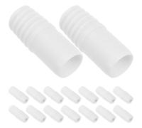 Didiseaon Accessorio per Manico in 22mm Filettata Scopa e Plastica Bianca 20 Collegamento Stabile di per Pulizia Finestre e Pareti