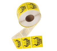 Didiseaon Adesivi Pesanti per Traslochi in Rotolo 1000 Etichette 50x50 Mm per Imballaggio Logistico Etichette di Spedizione ad Alta Adesività per Scatole Pesanti e Magazzino