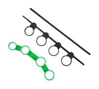 Didiseaon Allungatore Per Dita Per Chitarra e Ukulele 2 Pezzi in Plastica Regolabile e Non, Espansore Per Dita Per Strumenti Musicali, Allenatore Per Principianti e Corso Di Esercizi