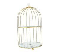 Didiseaon Alzata Per Torte Coperchio Accessori Titolare In Piedi Profumo Kit Cassetto Per Il Trucco Organizzatore Di Ombretti Evidenziatori Costumista Torta Display Bianca Ferro Da Stiro