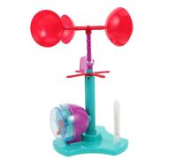 Didiseaon Anemometro Portatile per Ragazzo Ragazza Kit di Scienza Educativo Turbine Eoliche Strumenti per Misurare la Velocità del Vento Esperimenti di Fisica e Meccanica