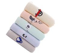 Didiseaon Asciugamani in Cotone Assorbenti Per Il Viso e Per Le Mani, Asciugamani Di Cotone Per Bambini, Asciugamano Per Il Lavaggio Del Viso, Traspirante e Confortevole, Sicuro Sulla Pelle