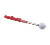 Didiseaon Asta Allenamento Swing Golf Retrattile in Acciaio con Feedback Click per Indoor Potenzia Memoria Muscolare e Tecnica del Colpo