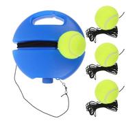Didiseaon Attrezzatura da Tennis per Allenamento con Rimbalzo Continuo, Base Stabile e Palline con Corda in Plastico, per Principianti su Campo da Tennis All'aperto