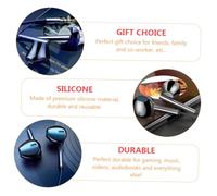 Didiseaon Auricolari In-ear Gaming Cablati con Microfono e Controllo Filo Cuffie da Gioco Compatibili e Smartphone Silicone Premium Nero Bass Potenziato