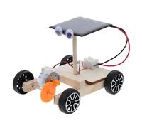 Didiseaon Auto Solare da Te per Kit Educativo Legno per Sviluppare Creatività e Abilità Pratiche Senza Batteria Funziona con Solare