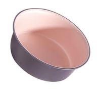 Didiseaon Bacinella Lavaggio Multifunzione Resistente per Casa Lavabo Mano e Piedi Design Doppio Colore Rosa Medio