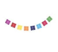 Didiseaon Bandierine Messicane in Colorate per e dei Morti Striscioni Quadrati Decorativi per Celebrazioni e Matrimoni Addobbi Originali per Party