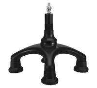 Didiseaon Base Antiscivolo per Bastone a Gambe Puntale di Ricambio Leggero in Materiale Resistente Accessorio per Bastone da Passeggio per Anziani Rotazione Facilitata e Stabilità