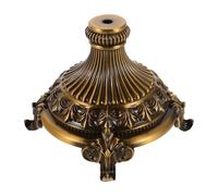 Didiseaon Base per Fruttiera in Lega di Zinco 150Mm Supporto a Piedistallo Decorativo per Vassoio di Frutta e Snack Centrotavola Stile Europeo per Tavolo da Tè e Decorazione da Ufficio