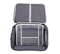 Didiseaon Borsa Portadocumenti Grande Capacità Chiusura a Chiave, Portadocumenti Da Viaggio Organizzatore Per Passaporti e Certificati, Borsa D’archivio Portatile Per Casa e Ufficio