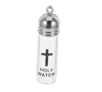 Didiseaon Bottiglia Acqua Santa Trasparente Per Cattolici Recipiente Per Battesimo Bomboniere Per Decorazioni Religiose e Chiesa