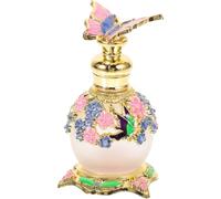 Didiseaon Bottiglia di Vuota e Termine in Lega Lucida da 15ml Mini Flacone Ricaricabile Design Unico per Decorazione da Tavolo