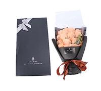 Didiseaon Bouquet Di Rose Di Sapone Artificiale Con 18 Steli Elegante Decorazione Per Compleanno Festa Della Mamma