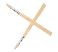 Didiseaon Brunitoio per Lucidatura in Agata 2 Pezzi Impugnatura Ergonomica, Utensile per Lucidare Gioielli a Mano, Strumento Artigianale per Lavorazione e Manutenzione Gioielleria Fai da Te