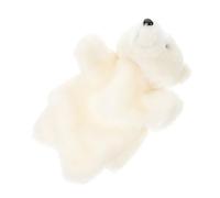 Didiseaon Burattino Orso Polare Forma Di Cartone Animato Giocattolo Interattivo Peluche Marionetta Per Ragazzo Ragazza Ragazza e Adulti