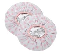 Didiseaon Cappello Autoriscaldante in Lamina Con Motivo A Cuore 2 Pezzi Riutilizzabile Per Donne Trattamento Profondo