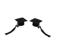 Didiseaon Cappello Da Scapolo Decorazione Per Per La Laurea Fermagli Per Con Frange Nere Accessorio Per Feste Elegante E Unico