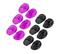 Didiseaon Cappucci Auricolari Protettivi Per La Colorazione Dei Confezione Da 6 Protezioni Auricolari in Silicone Per Saloni Di Bellezza
