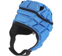 Didiseaon Casco Protettivo in Spugna Blu, Casco Anti-collisione per Rugby e Calcio, Leggero e Traspirante, per Sci e Skateboard, M per 7-12 Anni