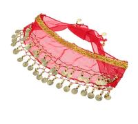 Didiseaon Catena Di Vita Da Ballo Sciarpe Di Paillettes Da Ballo Accessori Per Danza Della Pancia Sciarpa Per Il Ventre Leggera Sciarpa Alla Moda Vibrante Sciarpe Di Danza Chiffon