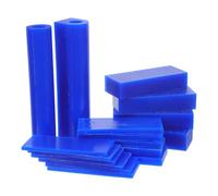 Didiseaon Cera Blu per Modellare Gioielli, Fogli e Tubi per Scultura | Fusione a Cera Persa, Alta Precisione e Stabilità Termica, Compatibile Diversi Materiali