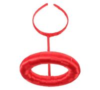 Didiseaon Cerchietto da Angelo Aureola Rossa, Fascia per Chioma da Donna per Costume di Cupido e Festa degli Innamorati, Accessorio Leggero per Feste, Addio al Nubilato e Cosplay