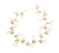 Didiseaon Cerchietto Matrimonio Tralcio Di Vite Per Sposa Copricapo Da Sposa Cristalli Accessori Per Capelli
