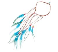 Didiseaon Cerchietto per Chioma Piume Boho da Donna Versatile e Confortevole per Feste di Halloween e Occasioni Varie in Stile Etnico Romantico