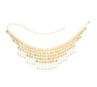 Didiseaon Cintura da Danzatrice del Ventre in Metallo con Monete Vintage, Catena la Pancia Regolabile con Nappe Multistrato, Gioielli per Corpo Donna per Festival e Feste Etniche