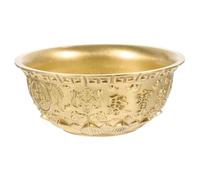 Didiseaon Ciotola in Ottone Ciotola Per Caramelle in Ottone Decorazione Da Soggiorno Bacinella Di Raccoglimento in Oro