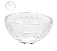 Didiseaon Ciotola Vetro Trasparente Per Maschere e Miscelazione Spa Elegante Ciotola Viso Per Salone Di Bellezza e Uso Domestico Accessorio Versatile Per Olio Essenziale e Offerte