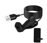 Didiseaon Cliccatore dello Schermo dello Smartphone USB Nero in Plastico Tocco Alta Sensibilità per Live Streaming e Assistenza Professionale Agli Ordini