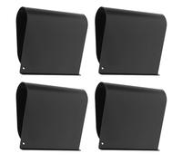 Didiseaon Clip Metallo per Visiera Parasole Auto 4 Pezzi, Supporto Organizer Porta Occhiali da Sole Multifunzionale, Compatibile Tutti gli Spessori, per Protezione UV e Uso Interno Veicoli