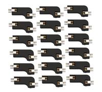 Didiseaon Connettore Pcb Professionale per Tastiera Meccanica 20 Pezzi Hot Swap Due Morsetti Base Abs per Sostituzione Rapida e Pratica