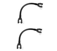 Didiseaon Connettore per Punta da Sci 2 Pezzi, Ausilio per L'allenamento dello Sci Principianti, Controllo della velocità Cordino Elastico Resistente, Adatto e Principianti