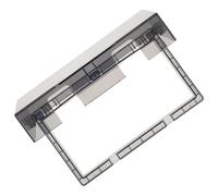 Didiseaon Copertura Protettiva per Presa a Muro in Plastica Nera, Custodia Resistente Agli Schizzi per Bagno e Uso Esterno, Scatola Protezione Presa Uscita Cavo Multipla e Design