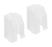 Didiseaon Copertura Protettiva per Stilo Giradischi in Plastica Semitrasparente Set 2 Pezzi Compatibile Puntine Vinile Protezione Ago Facile da Installare per Dj e Appassionati di Musica