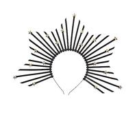 Didiseaon Copricapo in Plastica Di Cerchietto Raffinato Per Capelli Accessorio Per Ragazze Decorazione Stilosa Per Lavori Creativi e Eventi Speciali