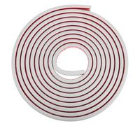 Didiseaon Copricavo Per Pavimento in Pvc Organizzatore Di Cavi Autoadesivo Copertura Trasparente Per Gestione Cavi Adatto Per Case e Uffici