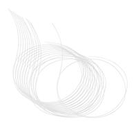 Didiseaon Corda Parti Per La Riparazione Degli Occhiali Cordone Albero Di Natale in Fibra Ottica Accessori Cuscinetti Auricolari Filo Per La Riparazione Degli Occhiali Kit Non Afferra Nylon