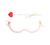Didiseaon Cupid's Arrow Costume Prop For Valentine's Day Heart Shaped Arrow For Cosplay And Stage Performances Romantic Party Accessory