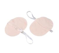 Didiseaon Cuscinetti Antitraspiranti per Ascelle in Cotone Beige, Traspiranti e Facili da Adattare alle Maniche, Protezione Contro Sudore per Uomo e Donna