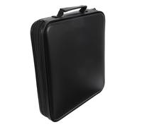 Didiseaon Custodia CD Capacità per Dischi Organizer Resistente Cerniera Liscia per Viaggi e Domestico per Dvd Giochi e Musica