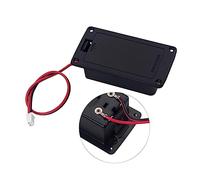 Didiseaon Custodia Della Batteria Per Il Ritiro Porta Batteria Acustico Portabatterie Da 9 Volt Pickup Basso Per Chitarra Portabatteria Con Contatti Metallici a Molla